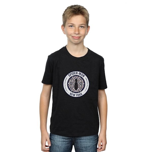 Marvel Boys Spider-Man New York 62 T-shirt 12-13 år Svart Black 12-13 Years