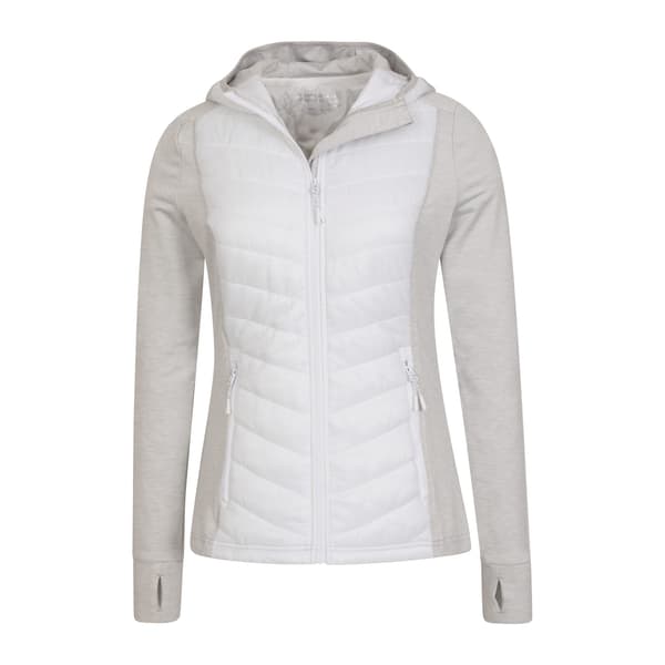 Mountain Warehouse Womens/Ladies Action Packed Padded Jacket 4 White 4 UK