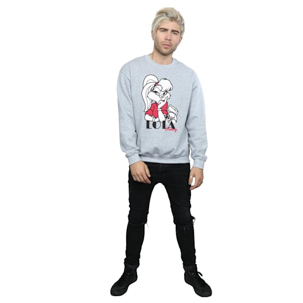 Looney Tunes Klassisk Lola Bunny Sweatshirt 3XL Sports Grey Sports Grey 3XL