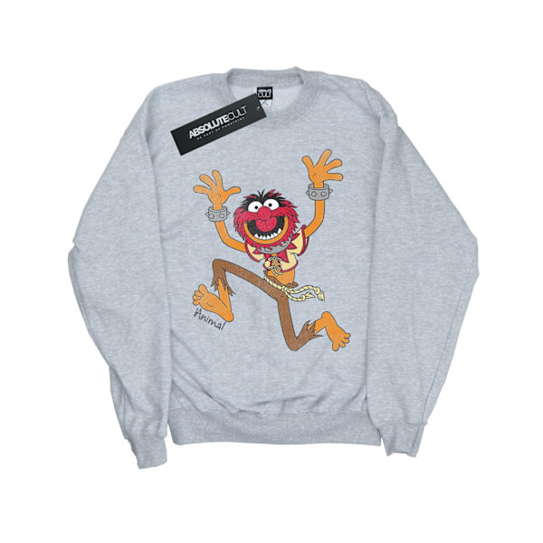 Disney Girls The Muppets Classic Animal Sweatshirt 9-11 år S Sports Grey 9-11 Years