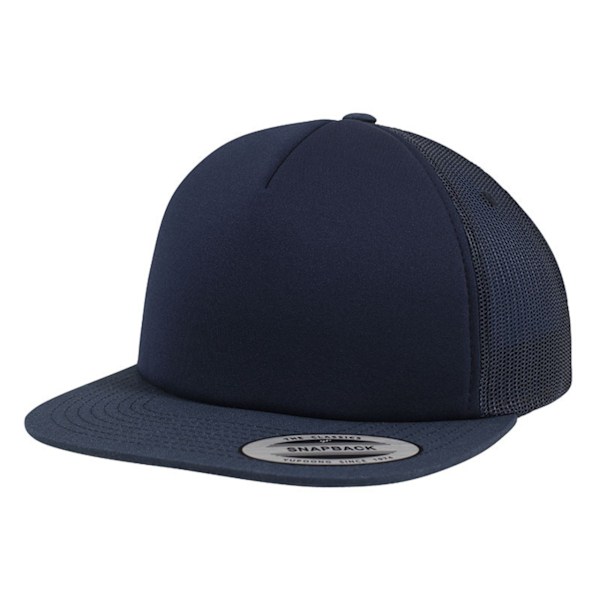 Flexfit Foam Trucker Cap One Size Navy Navy One Size