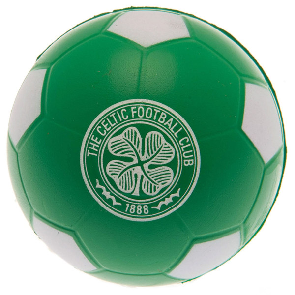 Celtic FC Crest Stressboll One Size Grön/Vit Green/White One Size