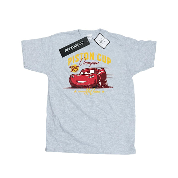 Disney Cars Piston Cup Champion T-shirt XXL Sports Grey för män Sports Grey XXL