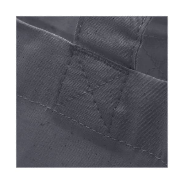 Westford Mill Premium Cotton Maxi Tote Bag One Size Graphite Graphite One Size