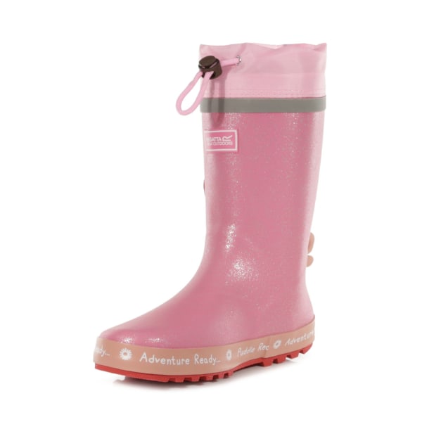 Regatta barn/barn Greta Gris Dinosaur Wellington Boots 2.5 Pink 2.5 UK