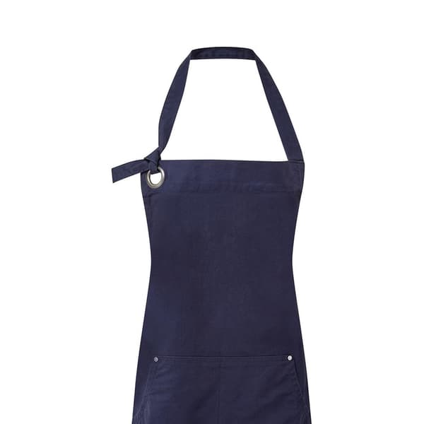 Premier Unisex Vuxen Bomullsdukspåse Förkläde One Size Marinblå Navy One Size