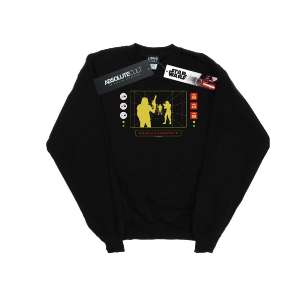 Star Wars Mens Stormtrooper Targeting Computer Sweatshirt XL Bl Black XL
