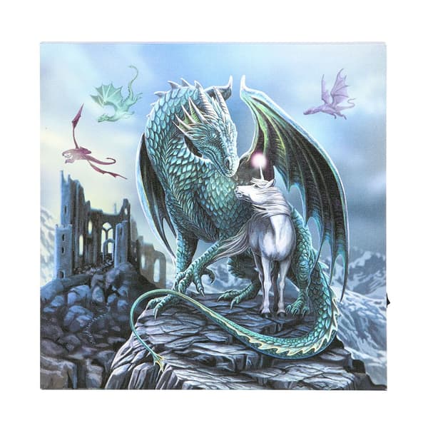 Lisa Parker Protector Of Magick Upplyst Canvas One Size Multic Multicoloured One Size