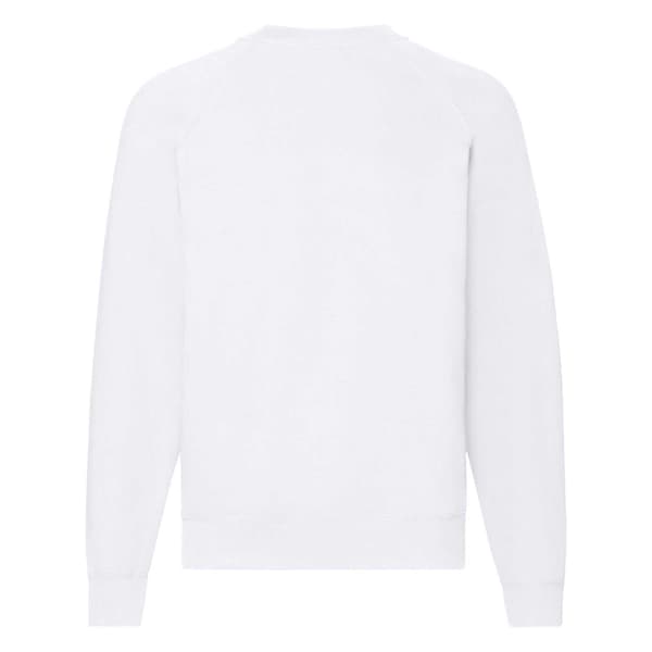 Fruit Of The Loom Classic 80/20 Raglan Sweatshirt L Vit White L
