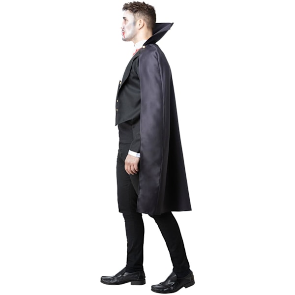 Universal Monsters Dracula Kostymset för män L Svart/Röd/Vit Black/Red/White L