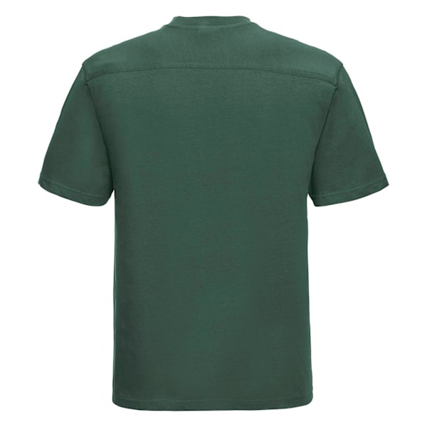 Russell Herr T-shirt i tung bomull S Flaskgön Bottle Green S