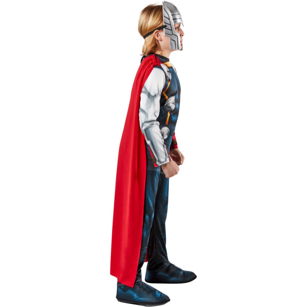 Marvel Avengers Barn/Barn Thor Kostym L Röd/Blå/Silver Red/Blue/Silver L