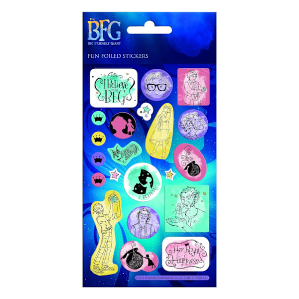 The BFG Assorted Designs Stickers One Size Multicoloured Multicoloured One Size