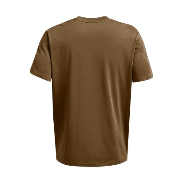 Under Armour Herr Patch Regular T-shirt S Brun Brown S