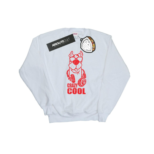 Scooby Doo Dam/Damer Crazy Cool Sweatshirt XL Vit White XL