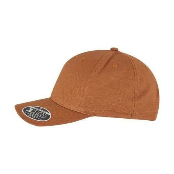 Flexfit 110 Basebollkeps med böjd skärm One Size Brun Brown One Size
