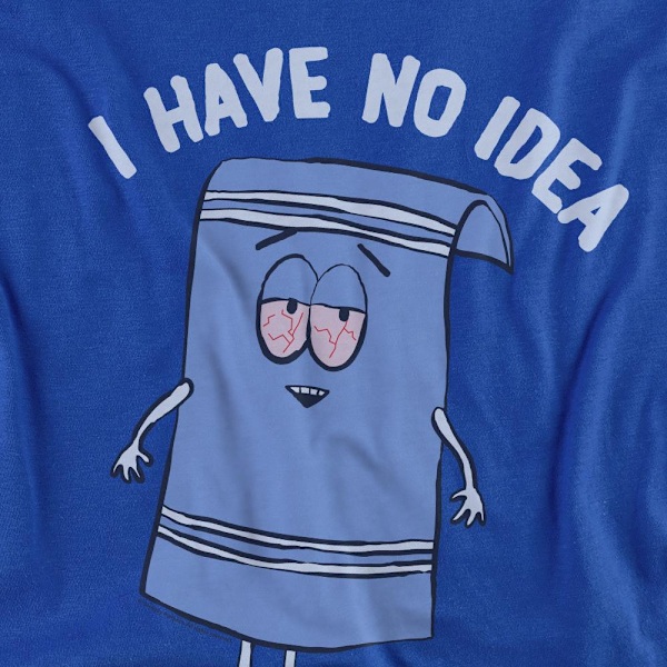 South Park Unisex Vuxen Towelie Sweatshirt L Kungsblå Royal Blue L