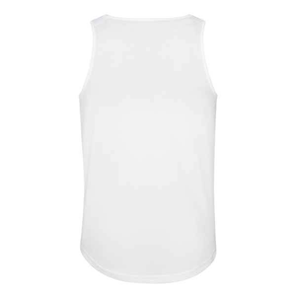 AWDis Just Cool Herr Sport Gym Enkel Tank Top / Linne XL Arctic Arctic White XL