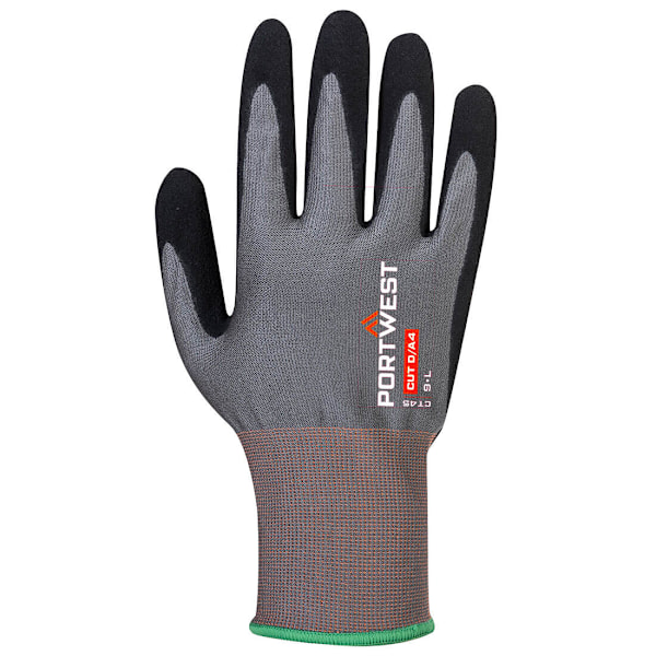 Portwest CT45 Nitrilhandskar S Grå/Svart för män Grey/Black S