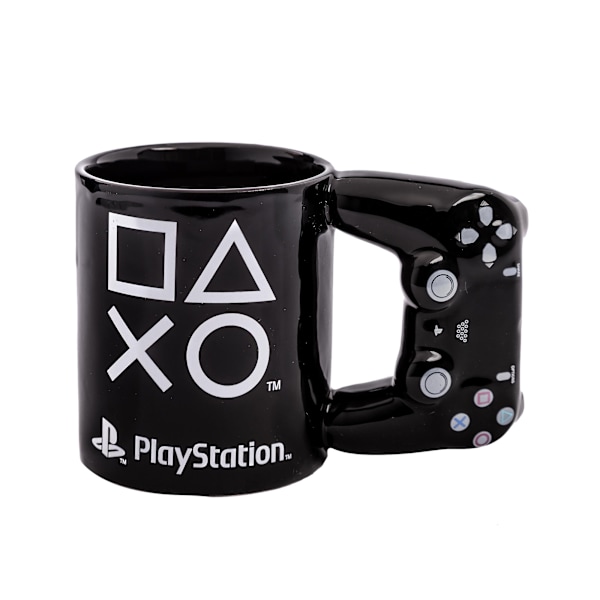 Playstation Controller Mug One Size Svart Black One Size