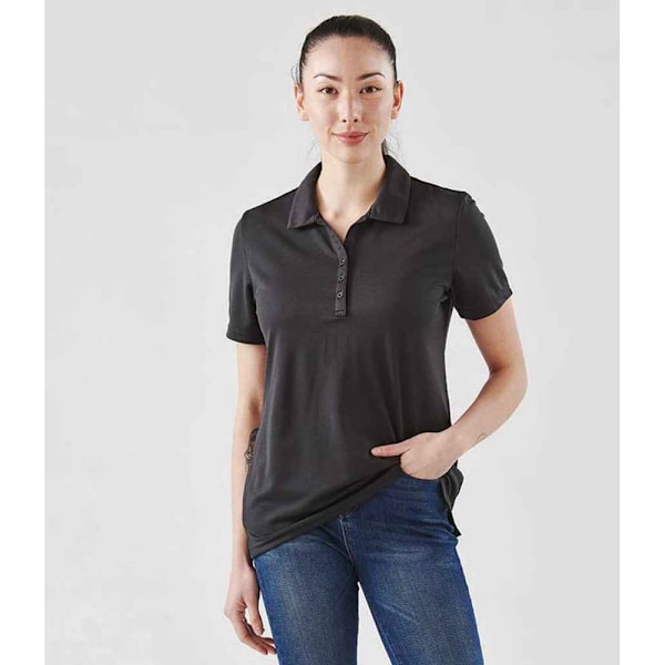 Stormtech Dam/Kvinnor Treeline Performance Poloshirt S Graph Graphite Grey S