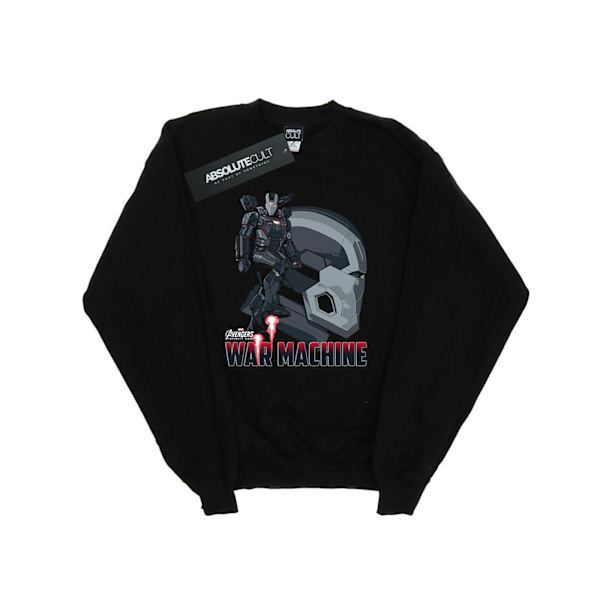 Marvel Herr Avengers Infinity War War Machine Karaktär Sweatshirt Black L