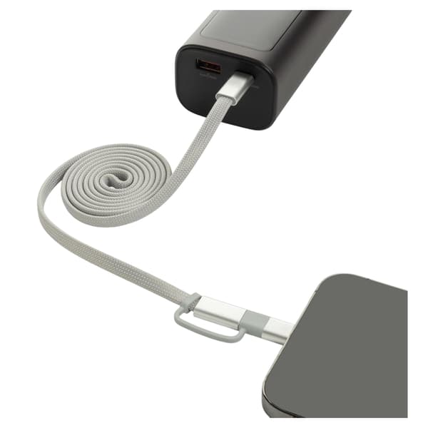 XD Xclusive Arc Återvunnen Magnetisk Laddningskabel En Storlek Grå Grey One Size