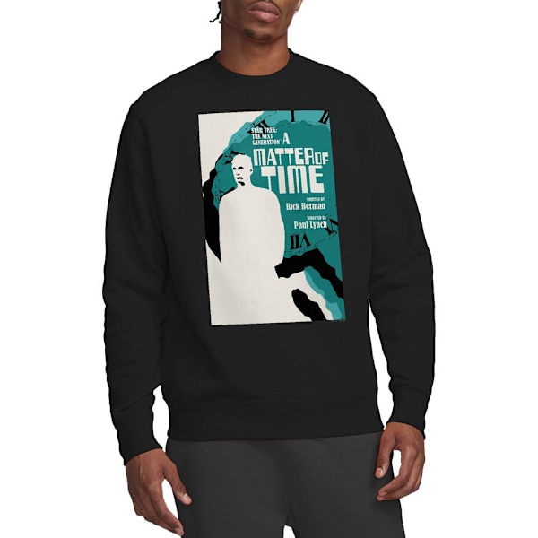 Star Trek Unisex Vuxen The Next Generation Säsong 5 Avsnitt 9 S Black XXL