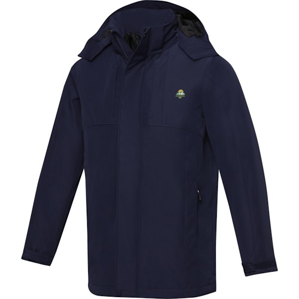 Elevate Life Mens Hardy Insulated Parka L Marinblå Navy L