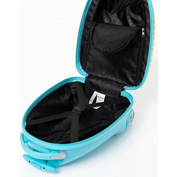 Baby Shark Barn-/Barnrandig 2-hjuls resväska One Size B Blue/Yellow One Size