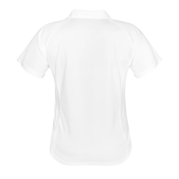Spiro Dam/Dam Sports Team Spirit Performance Polo Shirt X White/Red XL