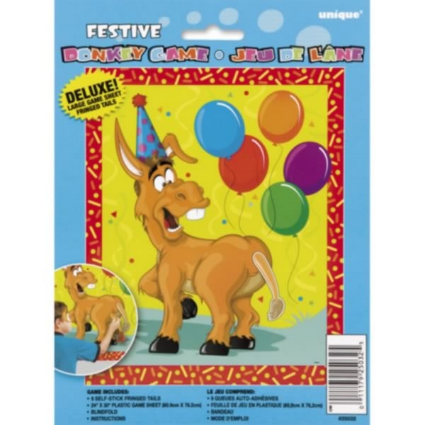 Unikt Party Deluxe Donkey Party Game One Size Flerfärgad Multicoloured One Size