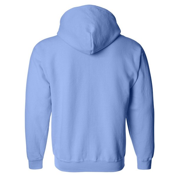 Gildan Heavy Blend Unisex Vuxen Full Zip Hooded Sweatshirt Top Carolina Blue S
