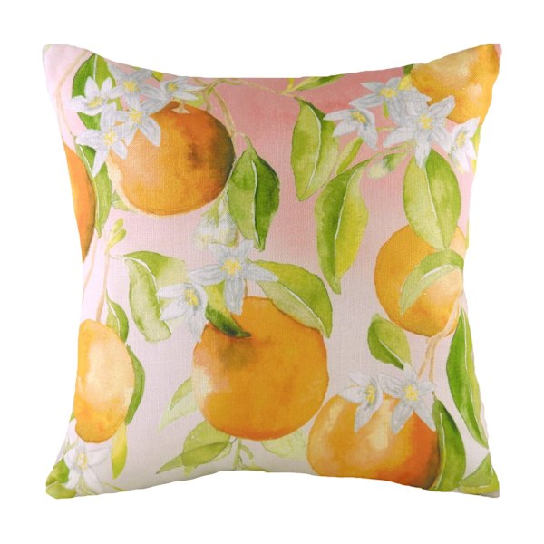 Evans Lichfield Fruit Oranges Kuddfodral 43cm x 43cm Multico Multicoloured 43cm x 43cm