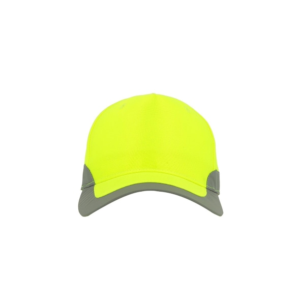 Atlantis Helpy 5 Panel Reflekterande Kepsen En Storlek Säkerhetsgul Safety Yellow One Size