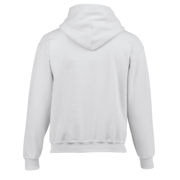 Gildan Barn/Barn Plain Heavy Blend Hoodie 12-13 År Vit White 12-13 Years