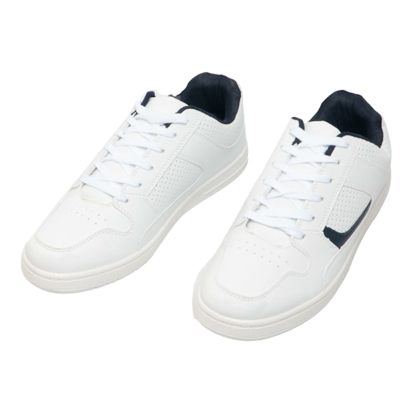 Dek Euston Lace Trainers för män 12 UK Vit/Marinblå White/Navy Blue 12 UK