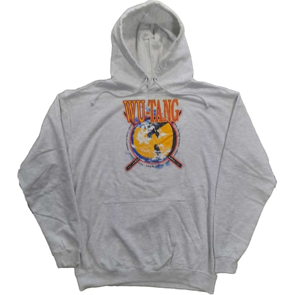 Wu-Tang Clan Unisex Vuxen Protect Ya Neck Hoodie M Grå Grey M