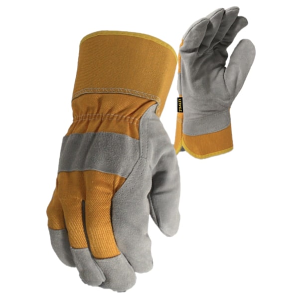 Stanley Unisex Vinter Riggerhandskar En Storlek Grå/Gul Grey/Yellow One Size