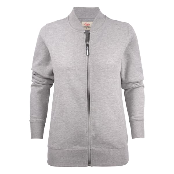 Printer Dam/Dam Javelin Sweatjacka L Gråmelerad Grey Melange L