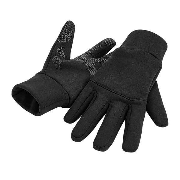 Beechfield Unisex Vuxen Sport Tech Softshell Handskar S-M Svart Black S-M