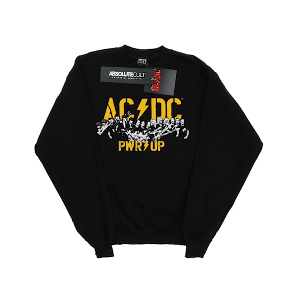 AC/DC PWR UP Porträtt Motion Sweatshirt 4XL Svart Black 4XL