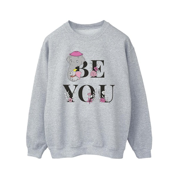 Disney Mens Dumbo Be You Sweatshirt M Sports Grey Sports Grey M