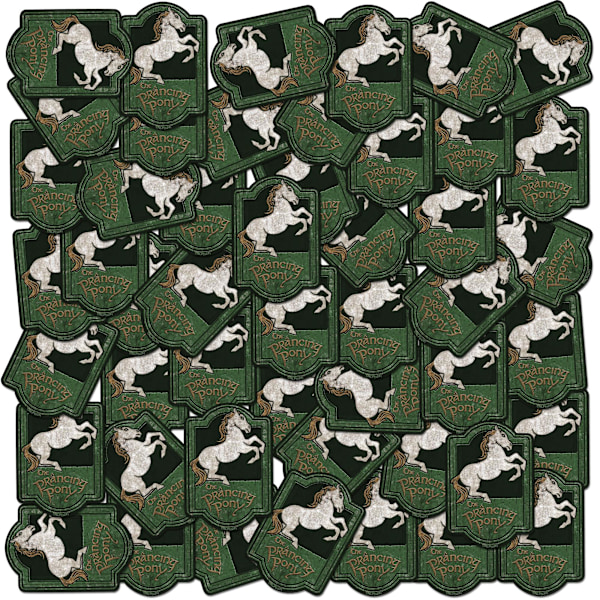 Sagan om ringen Stegrande ponnyn Deluxe Stickers (Förpackning med 100) O Multicoloured One Size