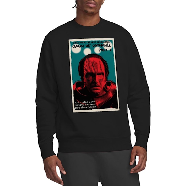 Star Trek Unisex Vuxen The Next Generation Säsong 6 Avsnitt 10 Black M
