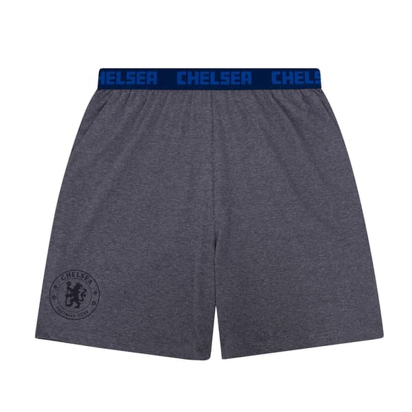 Chelsea FC Herr Kort Pyjamasset S Grå Grey S