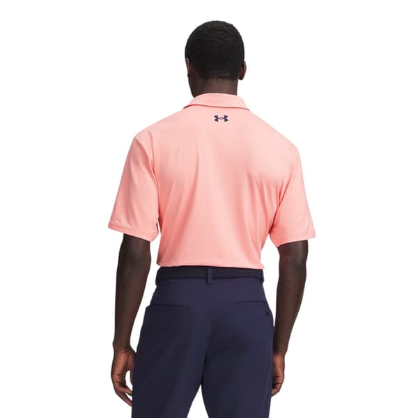 Under Armour Herr Matchplay Performance Pikétröja L Rosa/Marinblå Pink/Navy L