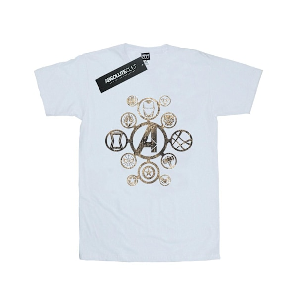 Avengers Infinity War Herr Ikoner Bomull T-shirt M Vit White M