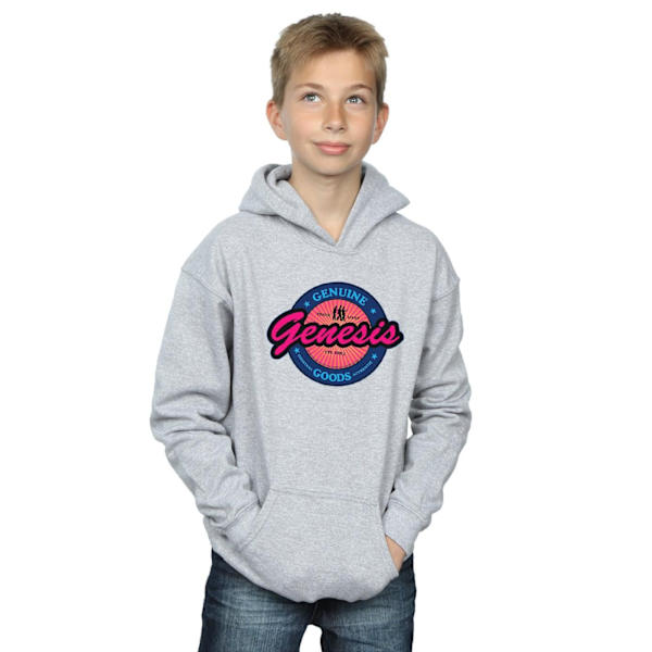 Genesis Boys Neon Logo Hoodie 12-13 år Sports Grey Sports Grey 12-13 Years