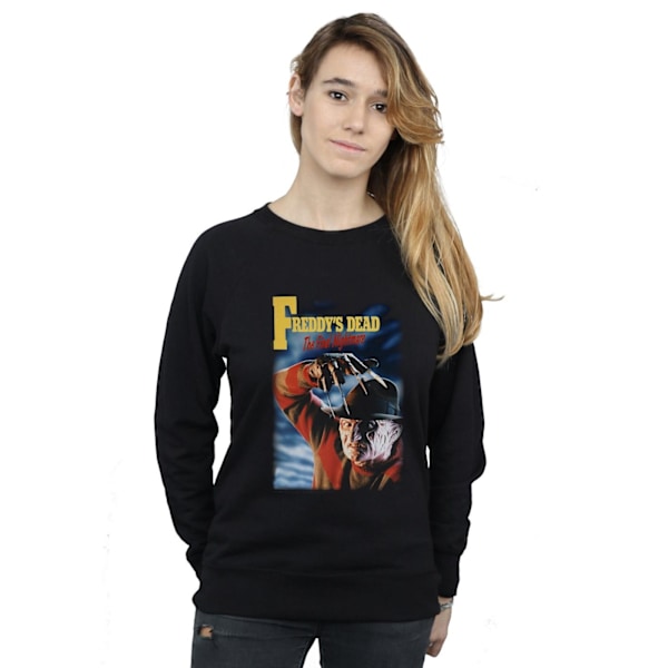 A Nightmare On Elm Street Dam/Kvinnor Den Sista Mardrömmen Sweatshirt Black M